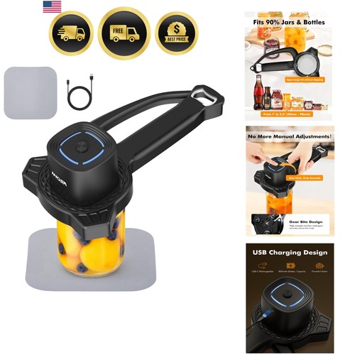 Apri barattoli elettrico con - barattoli,