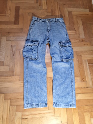 Jeans cargo denim - cargo, zara