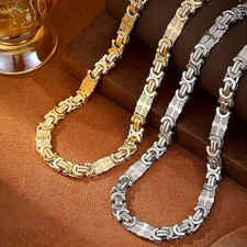 🔥 Collana Re Donna Uomo Oro