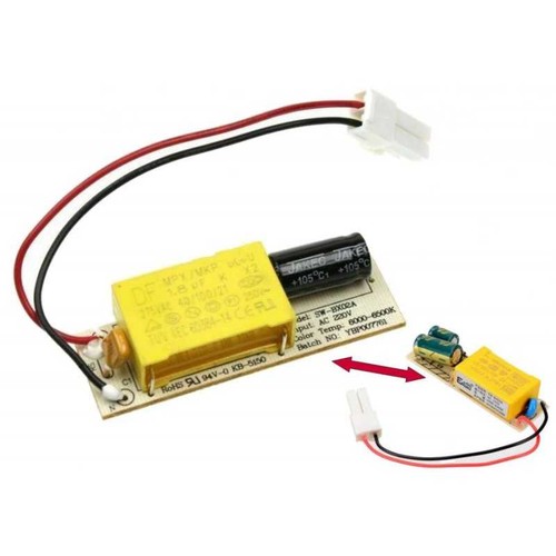 Scheda luci led frigorifero - scheda,