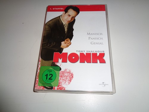 Dvd monk 1 staffel - monk,