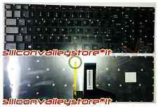 Tastiera Italiana Nero Retroilluminata Notebook Toshiba Satellite P50-B P50T-B