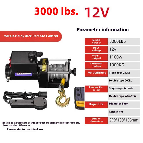 Verricello elettrico 12v 24v - elettrico,