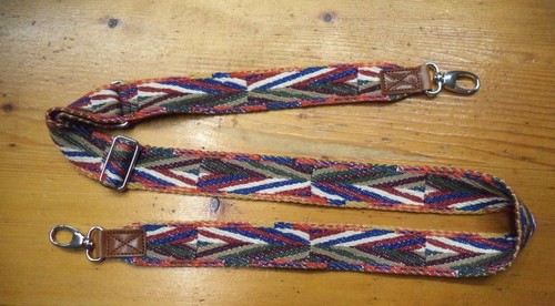 Tracolla per borsa jacquard