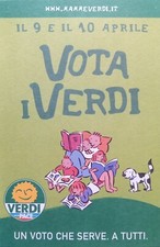 Cartolina Elezioni Politica