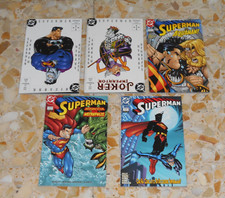 SUPERMAN SEQUENZA VOLUMI 1-2-3-4-5 ED.PLAY PRESS USATI OTTIMI AFFARE!!!!