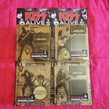 Set 4 action figure Kiss Alive
