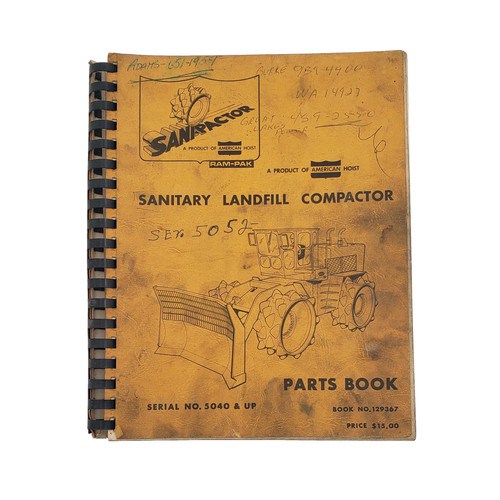 Libro ricambi compattatore