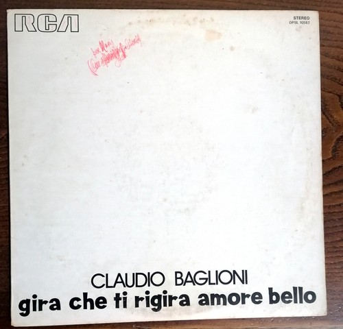 Claudio baglioni gira che - claudio, ti