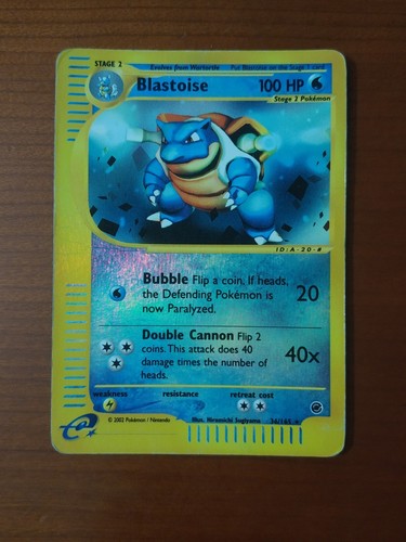 Pokemon blastoise 165 - pokemon, 36/165