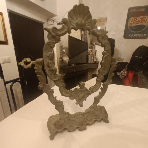 Cornice antica ovale - ,