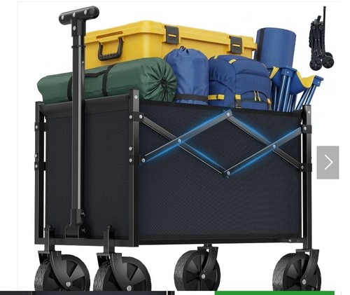 Foldable trolley equipped - trolley,,