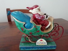 Jim Shore Babbo Natale con slitta