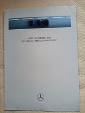 Brochure Mercedes Classe E