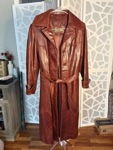 Trench lungo vintage anni - , 70