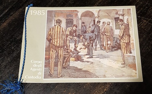 Calendario corpo degli - , agenti