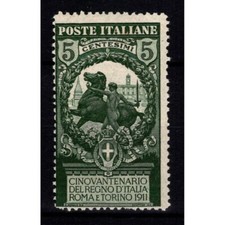 REGNO D'ITALIA 1911 UNITA'