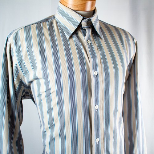 Faconnable camicia uomo blu - faconnable,