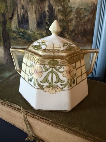 Antique nippon hand painted - antique,