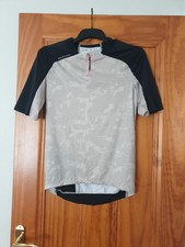 Maglia MTB Rockrider Expl 500 Uomo 45cm Taglia Small Beige Manica Corta Ciclismo