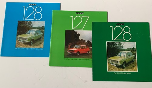 Vintage fiat 127 128 car - 3,