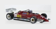 1:18 MCG Ferrari F1 126C2 Sefac #28 Monaco Gp 1982 Didier Pironi Red MCG18628F