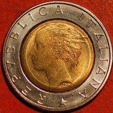 Italia 500 Lire Luca Pacioli