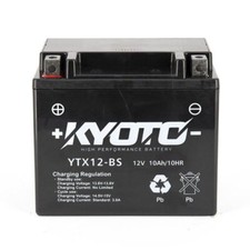 Batteria moto AGM Kyoto YTX12 per Honda FES250V Foresight 250 1997-1999