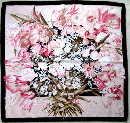Valentino foulard soie - valentino,