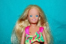 BAMBOLA  BARBIE  TROPICAL  SKIPPER VINTAGE DOLL MATTEL ANNI 80