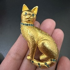 Spilla gatto gattino strass