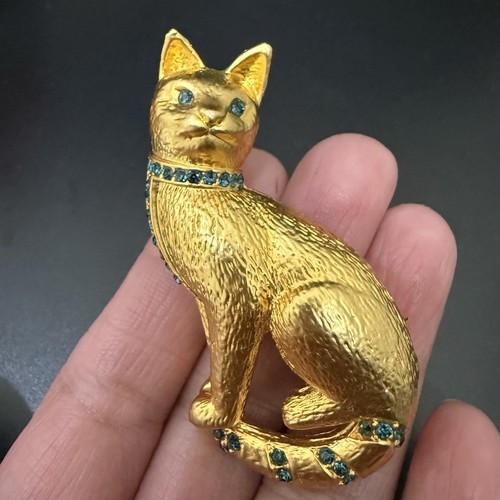 Spilla gatto gattino strass