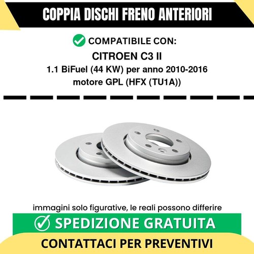 Coppia dischi freno anteriori - coppia,