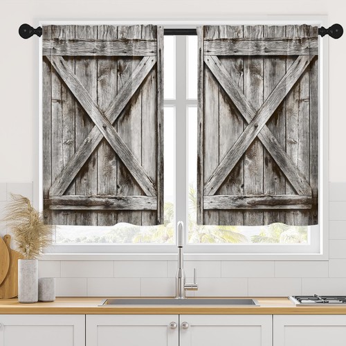 Tende cucina porta legno - cucina,