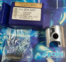PISTONE POLINI  D.43 per FRANCO MORINI Sezione B aspirazione LAMELLARE