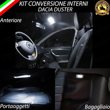 KIT FULL LED INTERNI DACIA DUSTER RESTYLING KIT COMPLETO 6000K