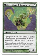 MTG Magic MASTROSCIAME DI BOSCOCAVO Wirewood hivemaster Elfo HACHETTE pegaso ITA