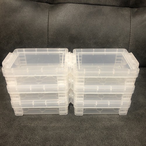 Scatola plastica trasparente