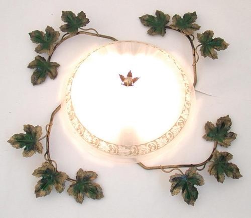 Plafoniera bacco verde lampade - plafoniera,