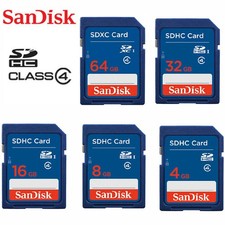 SanDisk 8G 16G 32GB Classe 4 SDHC Flash Scheda di Memoria SD Scheda di Memoria