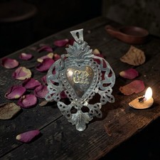 Ex voto vintage cuore sacro