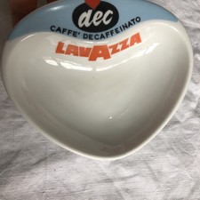 PUBBLICITÀ:POSACENERE CAFFÈ DECAFFEINATO LAVAZZA DEC IN CERAMICA DI LAVENO-EPOCA