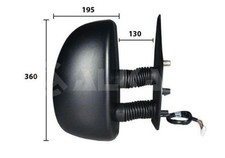 ALKAR 9257961 Specchietto retrovisore esterno per FIAT DUCATO Kasten (244)
