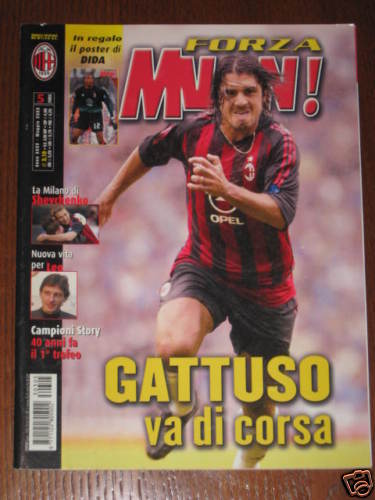 Forza milan 2003 poster - milan, 2003/5