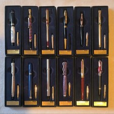 penna stilografica, 24k gold