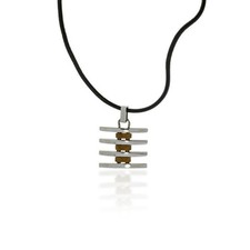 Men's Steel Comet Necklace