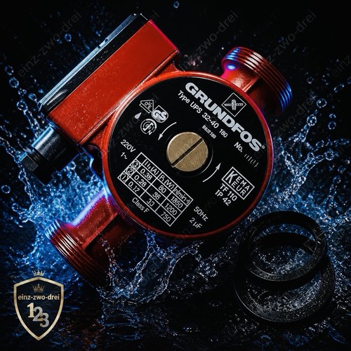Grundfos ups 180mm pompa - ups, 32-40