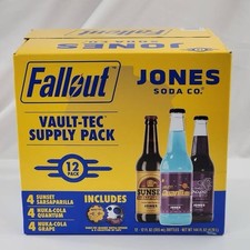 Fallout x Jones Soda Co - Vault-Tec Supply Pack Costco Exclusive confezione da 12 bonus