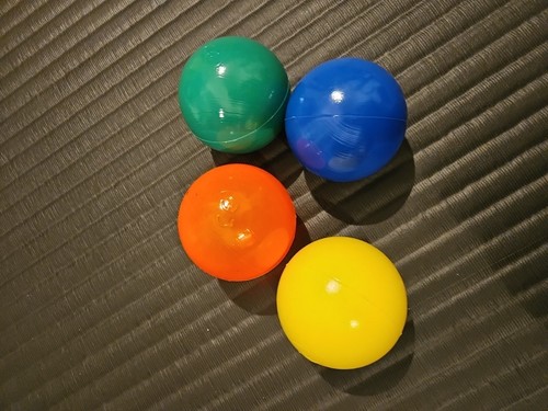 100 palline colorate 7cm - 100,