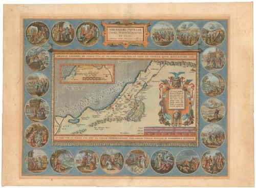 1592 ortelius mappa terra - 1592,